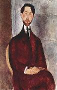 Amedeo Modigliani Portrat des Leopold Zborowski Germany oil painting artist